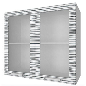Шкаф навесной L800 H720 (2 дв. рамка)