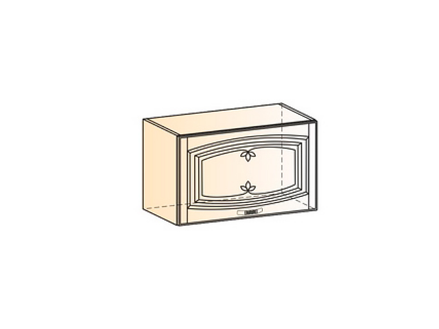 Шкаф навесной L600 H360 (1 дв. гл.)
